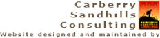 Page designed and maintained by - - - Carberry Sandhills Consulting